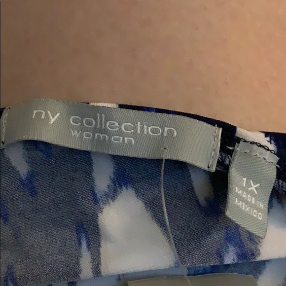 Blue and White Dress - Picture 5 of 5